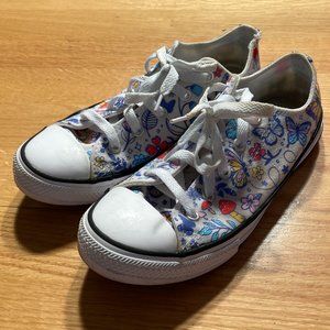 Converse Flowers and Butterflies Sneakers